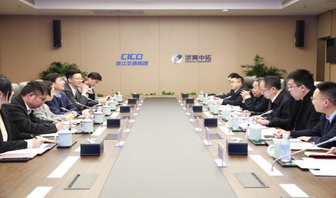 【领导活动】山东港口青岛港集团党委书记、董事长苏建光一行到访我司