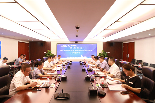 萧山区委常委、开发区党工委书记、管委会主任许昌调研我司