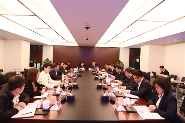 济宁能源党委书记、董事长张广宇一行到访我司